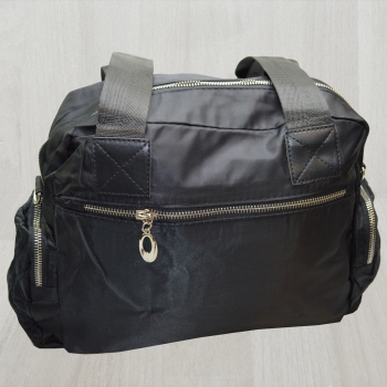Produktbild flevado Damen Handtasche Schultertasche Frauen/Jugend viel Stauraum schwarz